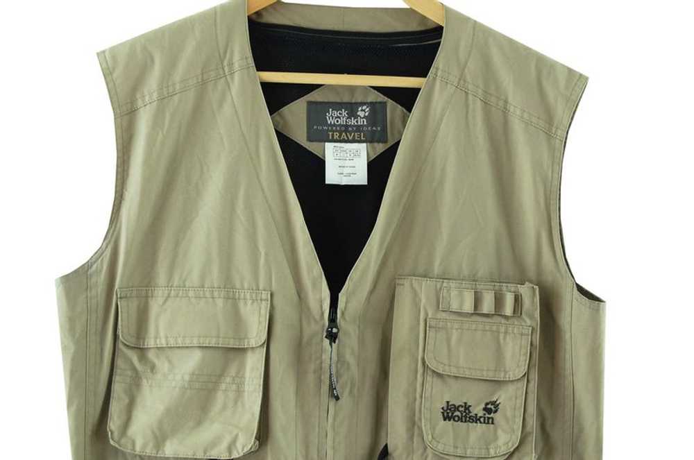 Jack Wolfskin Atacama Waistcoat Sand Dune – M - image 3