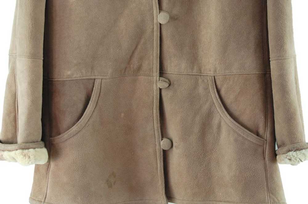 Vintage Sheepskin Jacket Womens – 14 - image 3