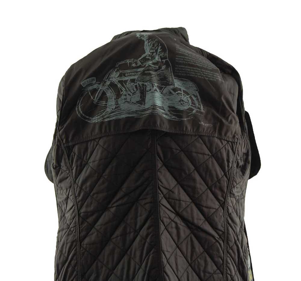 Barbour Diamond Quilt Winter Coat – M - image 3