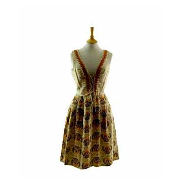 70s vintage Dirndl Dress – 8 - image 1