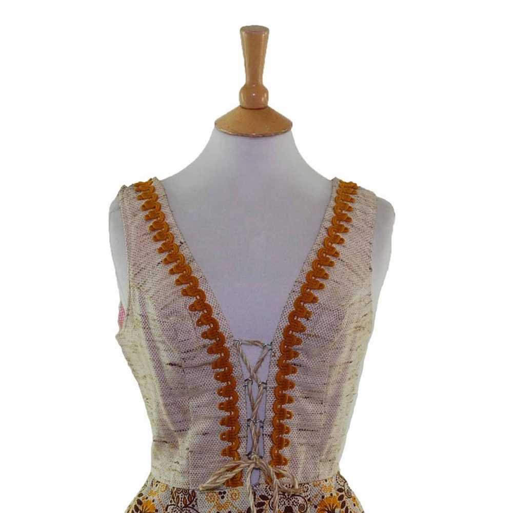 70s vintage Dirndl Dress – 8 - image 2