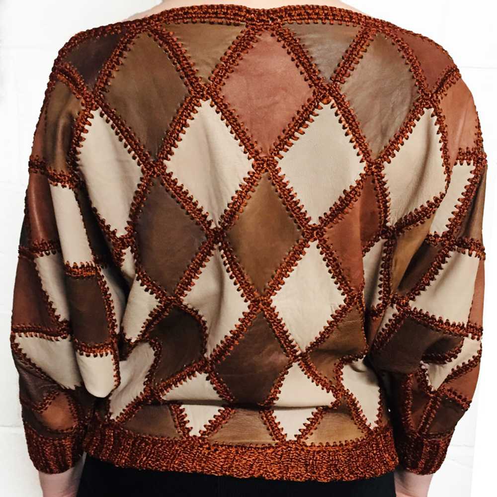 80s Brown And Beige Jumper – 12 - image 2