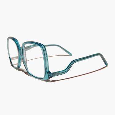 Blue Oversized Reader or Bifocal Glasses - Mia