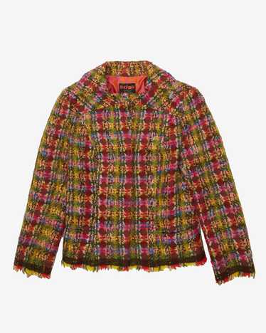 Bazar Christian Lacroix Tweed Style Blazer Jacket… - image 1