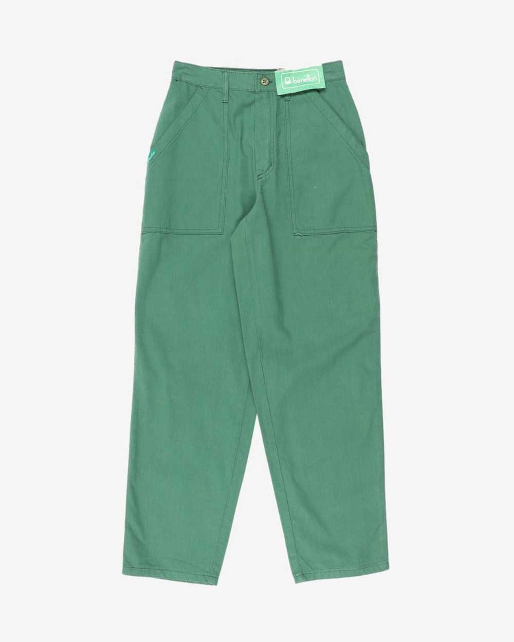Benetton Deadstock 1980s cargo style trousers - image 1