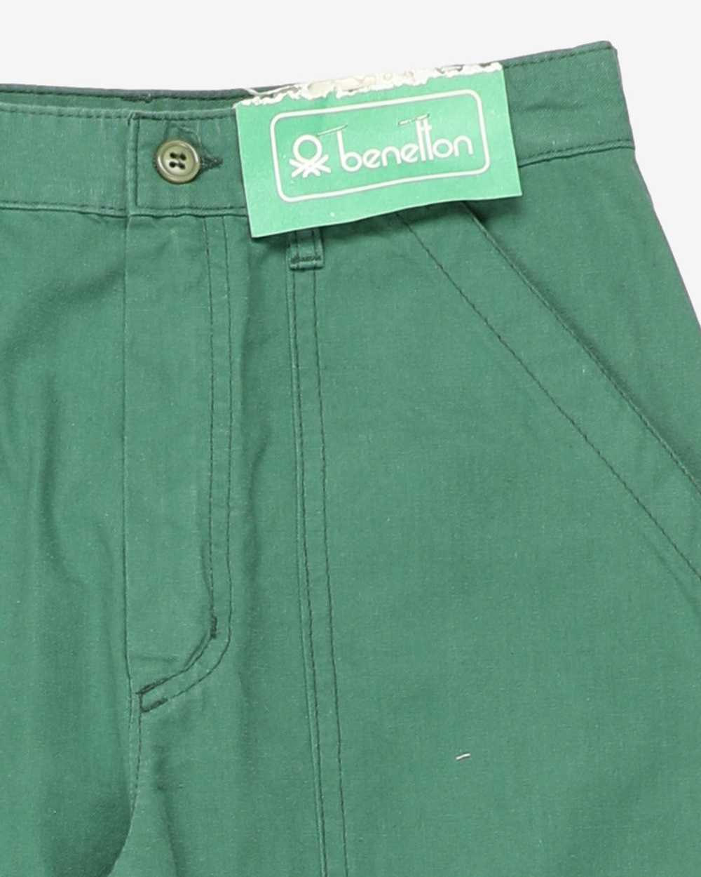 Benetton Deadstock 1980s cargo style trousers - image 3