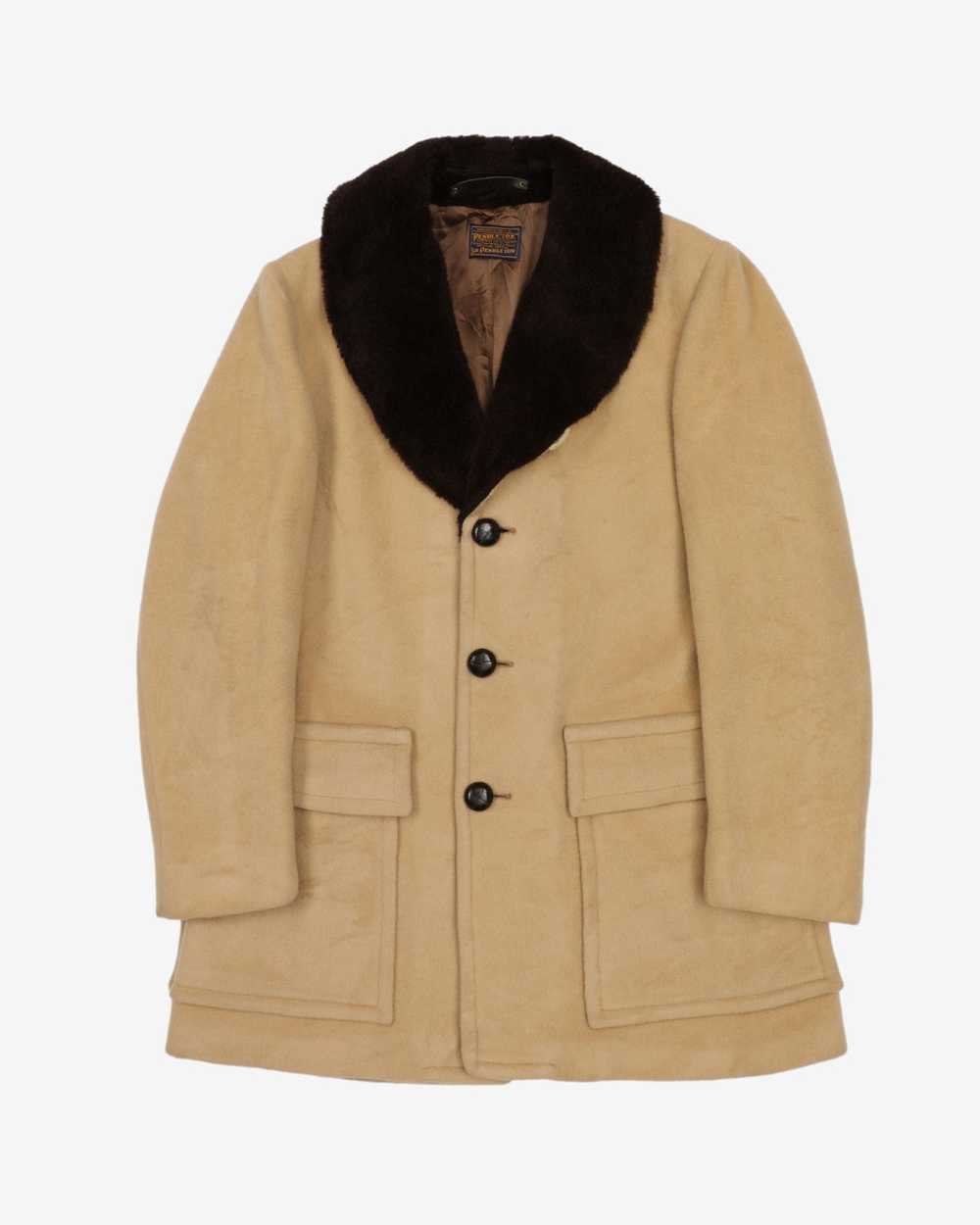 Pendleton Beige Wool Jacket Overcoat - M / L - image 1