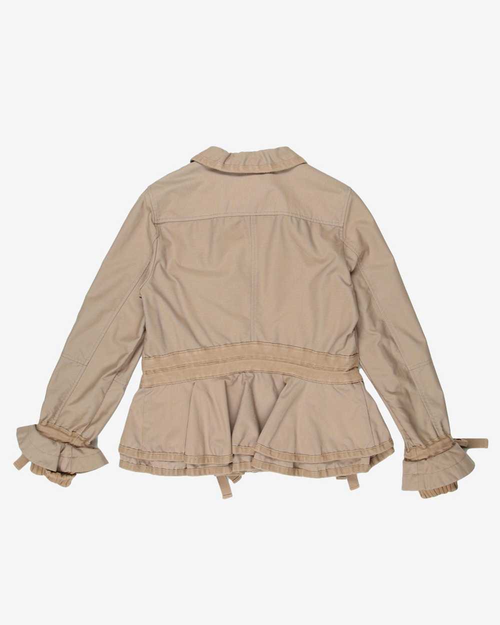 red valentino beige ruffle jacket - xxs - image 6