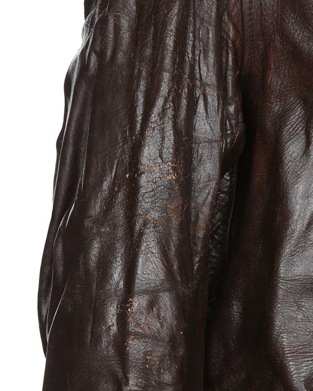Vintage 40s Horsehide Leather Jacket - M - image 5