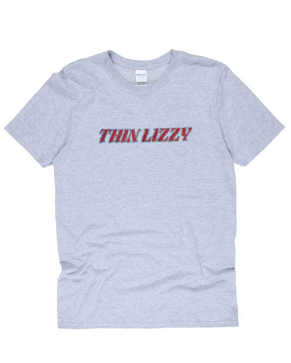 Vintage 70s Thin Lizzy Transfer T-Shirt - image 3