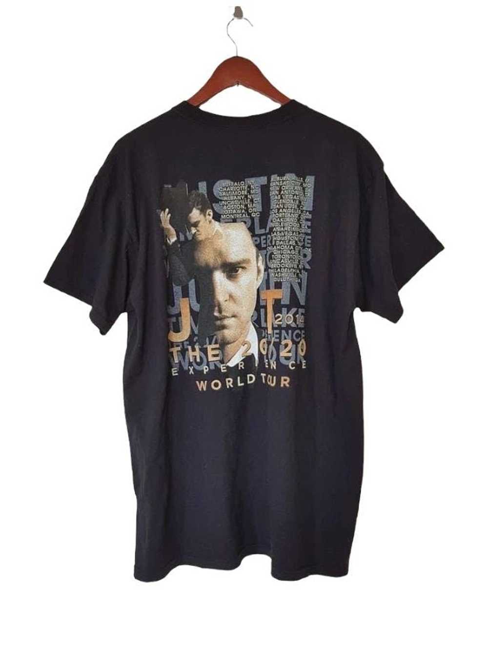 Tour Tee Justin Timberlake The 20/20 Experience W… - image 1