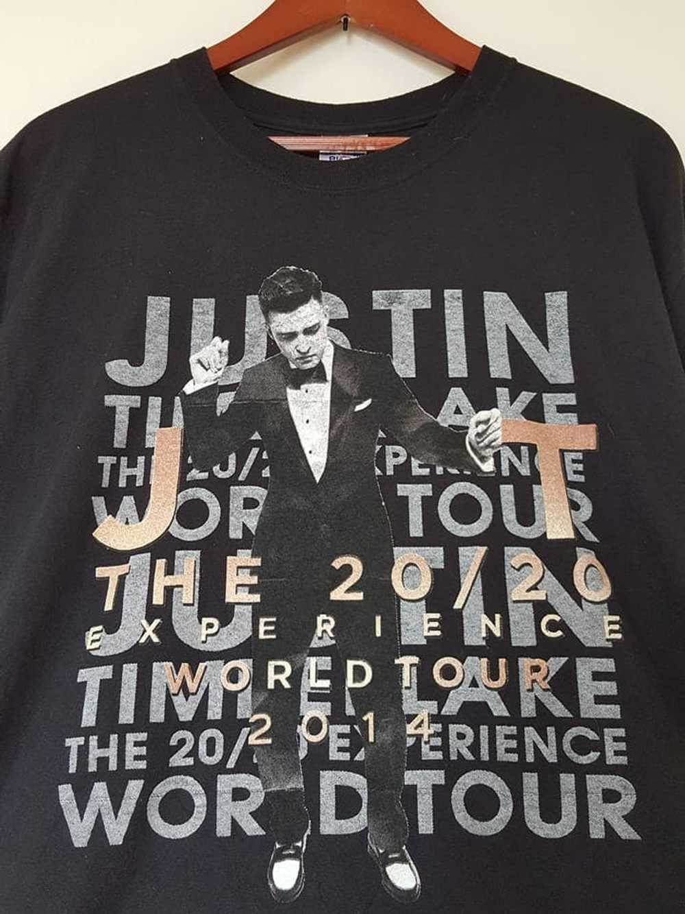 Tour Tee Justin Timberlake The 20/20 Experience W… - image 3