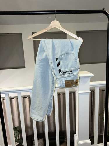 Off-White Off white light wash denim