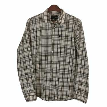 Hurley Hurley Brown Beige Plaid Outdoor Shirt Men… - image 1