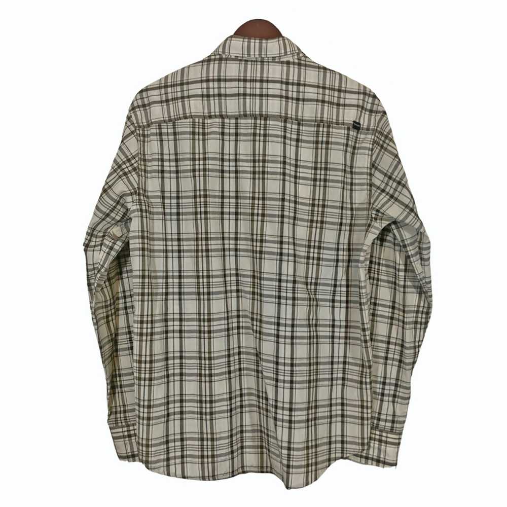 Hurley Hurley Brown Beige Plaid Outdoor Shirt Men… - image 4