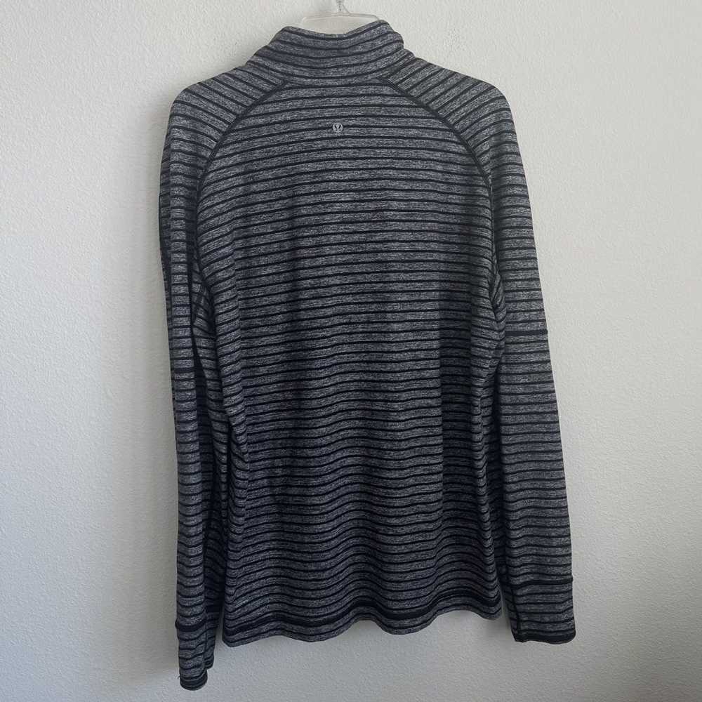 Lululemon Lululemon 1/4 Half Zip Striped Heather … - image 6