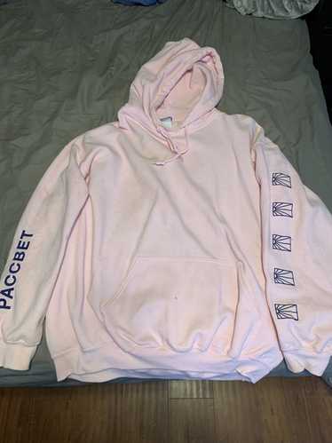 Gosha Rubchinskiy × PACCBET Paccbet pink hoodie XL
