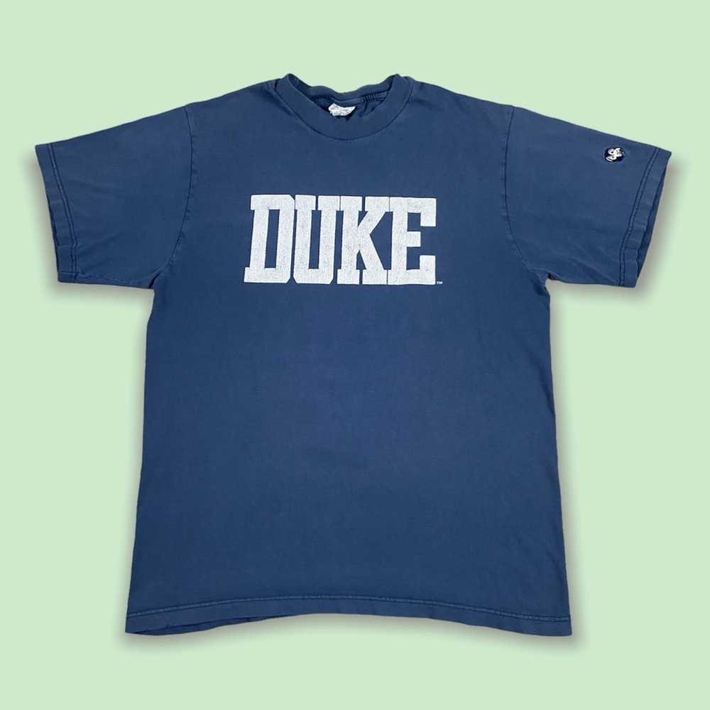 Vintage 1990s Champion University Of Duke Blue Devils T-Shirt / NCAA high quality Sportswear / 80s / 90s / Streetwear Retro Style