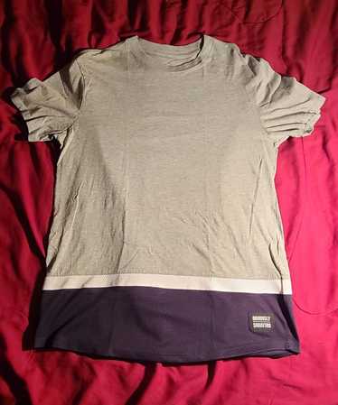 Divided H and M t-shirt with jersey bottom