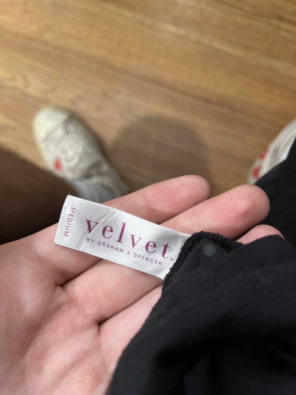 Velvet Velvet by Graham and Spencer Black Tank To… - image 4