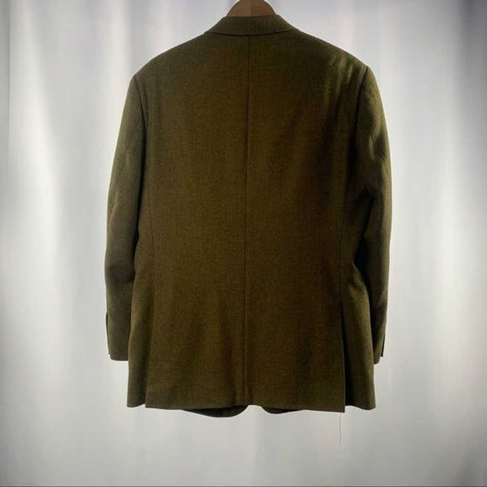 Bachrach Bachrach Wool Silk Blend Blazer in Tweed… - image 3