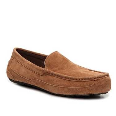 Ugg Ugg Alder Suede Slip On Shoe Slipper Tan Size 