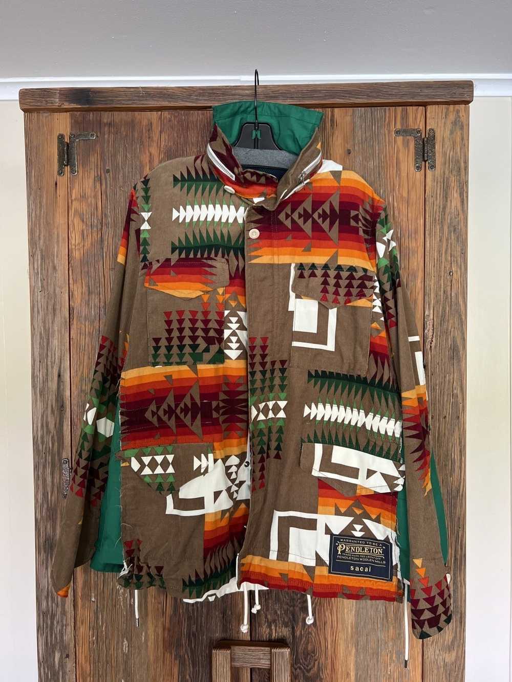 Sacai Sacai x Pendleton Heritage jacket Size 2 - image 1