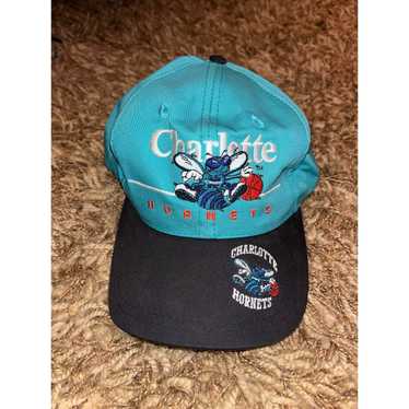 Charlotte Hornets Rare Vintage Snapback W/ Headlamp, Twins Enterprises Inc  NWT
