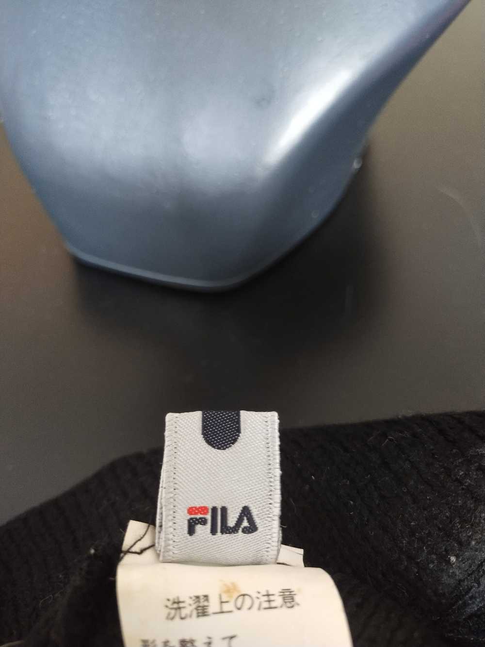 Fila × Hat × Streetwear Fila beanie black #636 - image 9