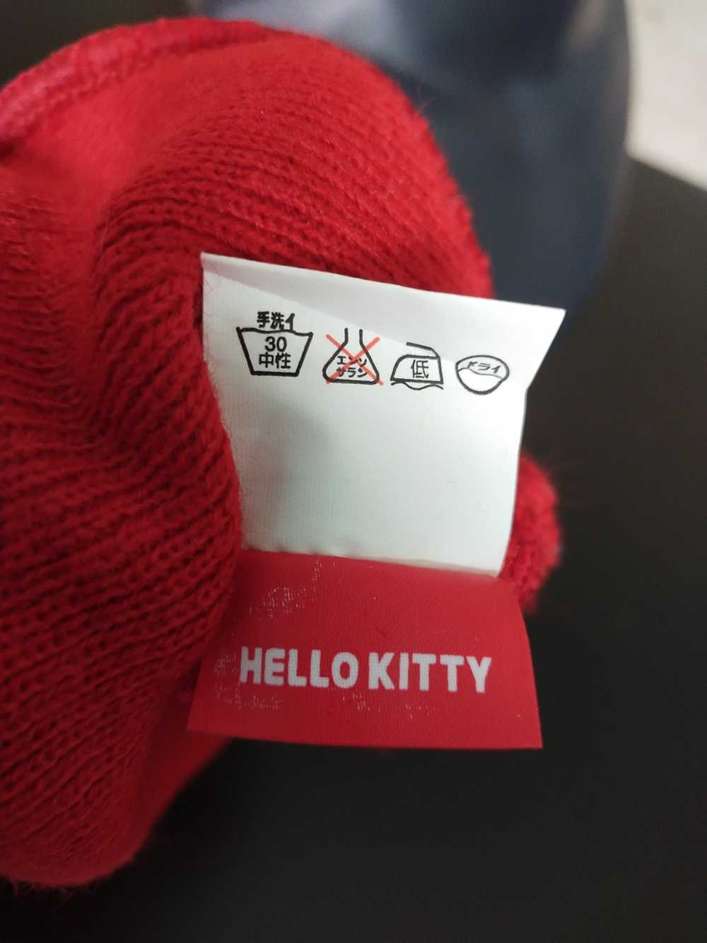 Hat × Streetwear Hello Kitty beanie red #632 - image 10