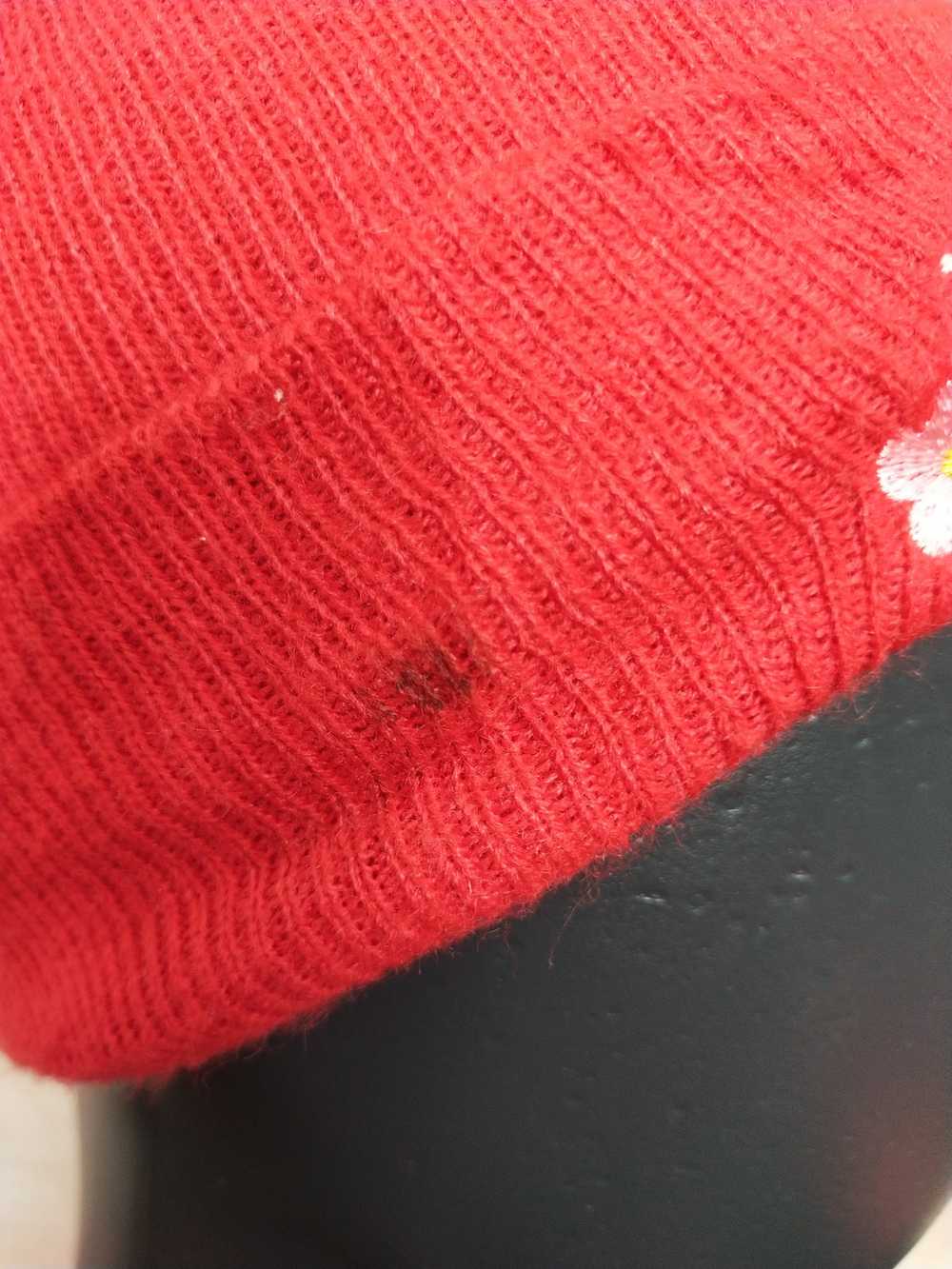 Hat × Streetwear Hello Kitty beanie red #632 - image 4