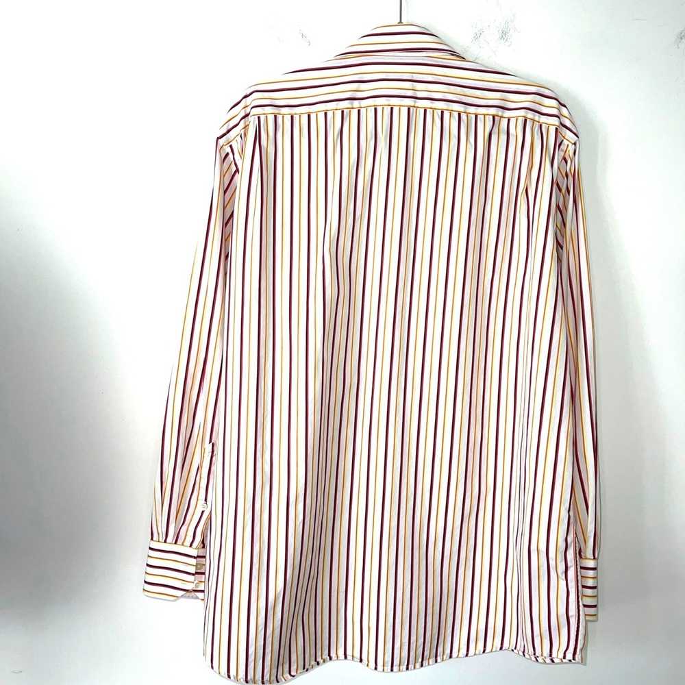 Lacoste Lacoste Striped Button Front Shirt Large … - image 10