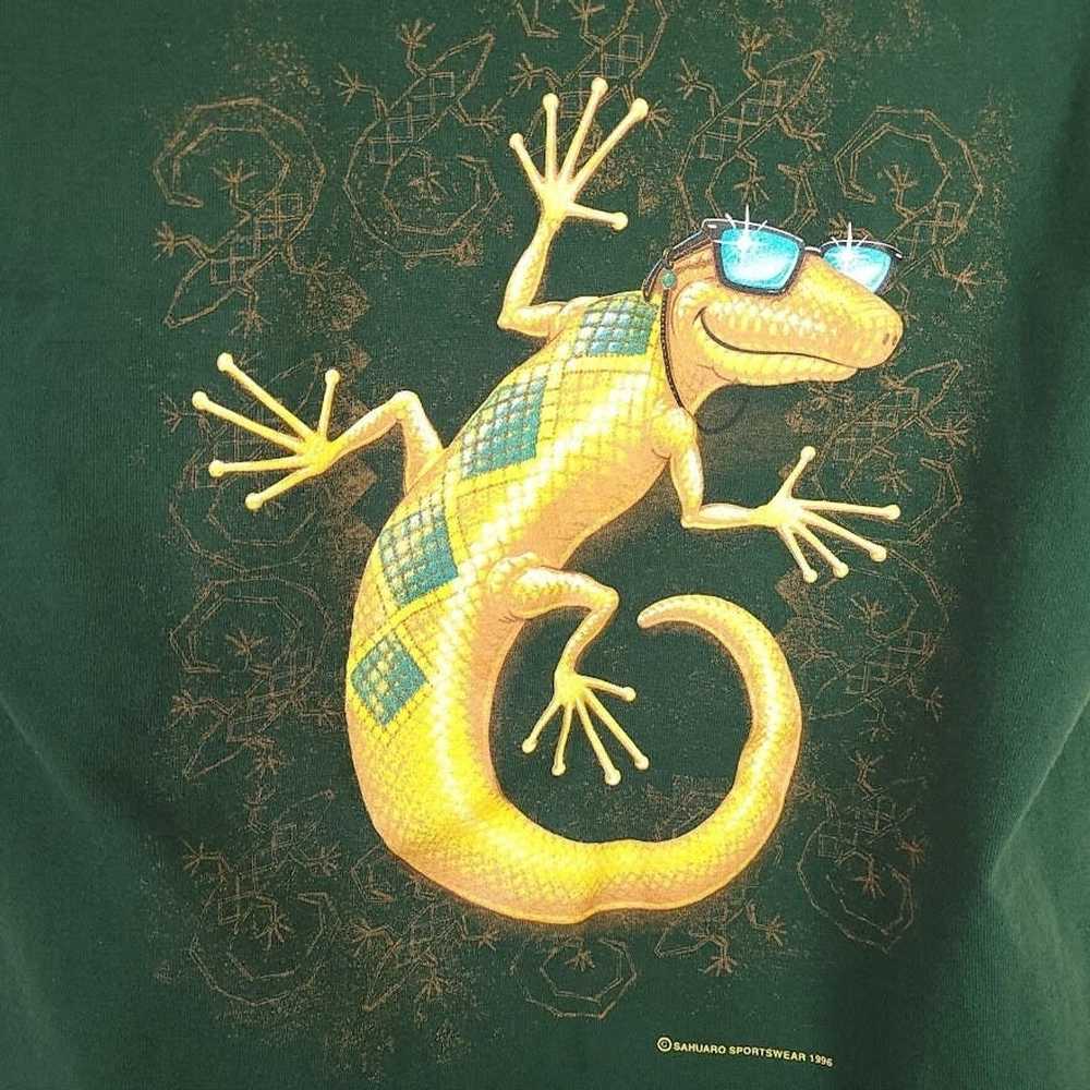 Vintage Tucson Gecko T Shirt Vintage 90s Arizona … - image 4