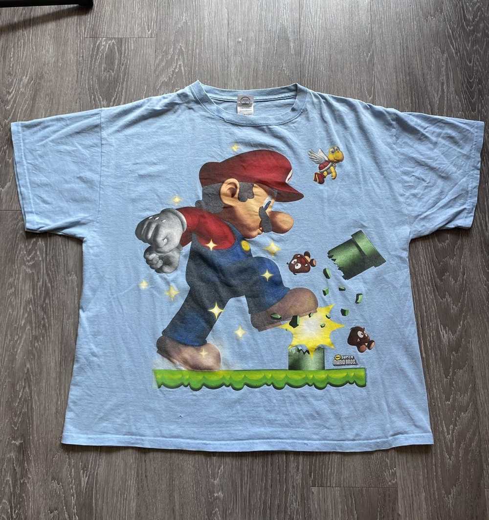 Vintage *RARE* Super Mario Bros T-shirt Vintage - image 1