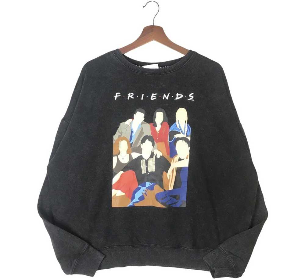 Movie × Streetwear FRIENDS Movie Washed Overdyed … - image 1
