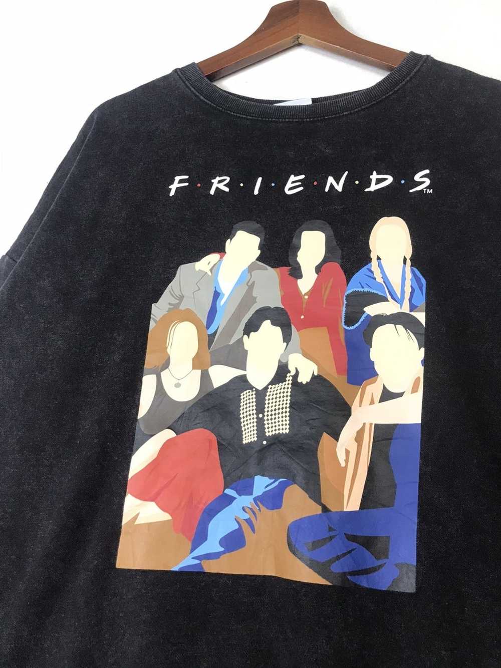 Movie × Streetwear FRIENDS Movie Washed Overdyed … - image 3