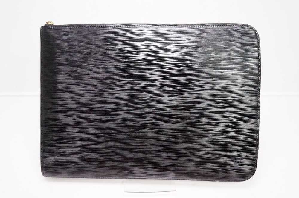 Louis Vuitton Louis Vuitton Epi Black Noir Poche … - image 2