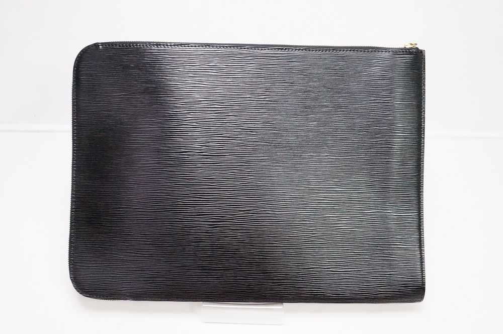 Louis Vuitton Louis Vuitton Epi Black Noir Poche … - image 3