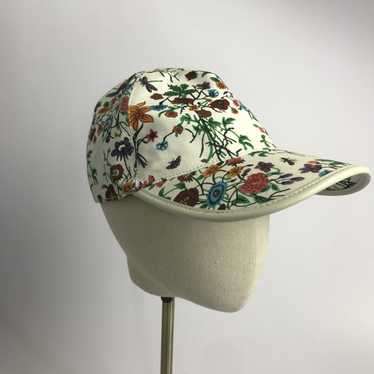 Italian Designers × Trucker Hat Gucci Flowers Des… - image 1