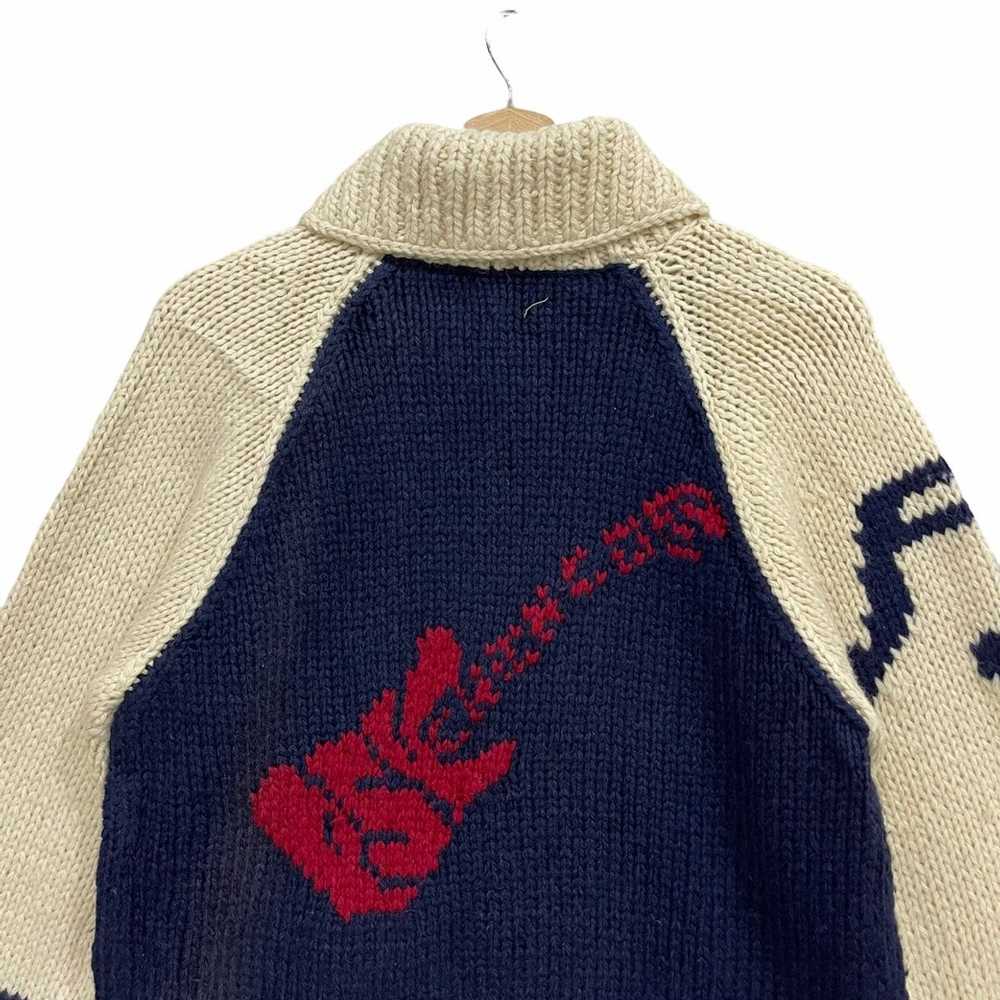 Coloured Cable Knit Sweater × Japanese Brand × Vi… - image 6