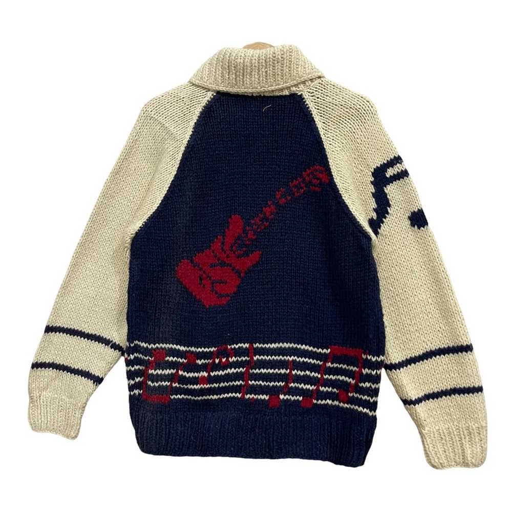 Coloured Cable Knit Sweater × Japanese Brand × Vi… - image 7