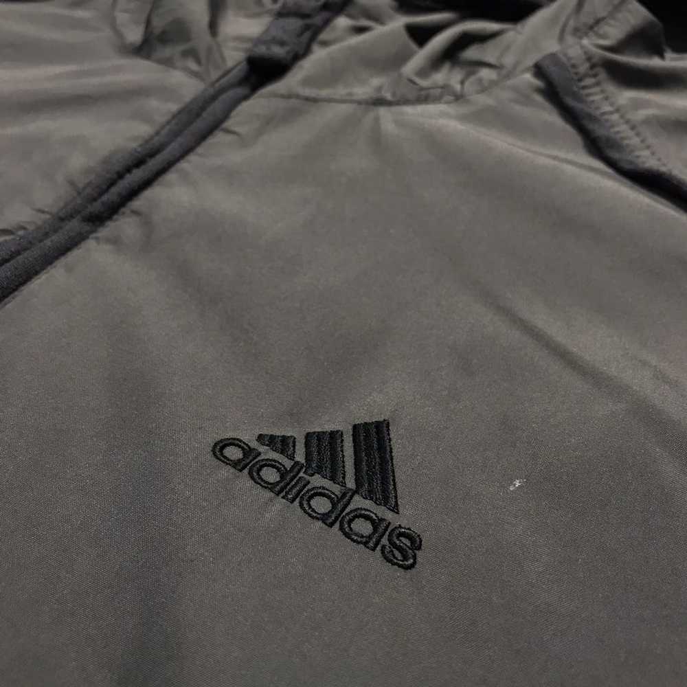 Adidas × Vintage Vintage Adidas Fleece Anorak Hal… - image 6