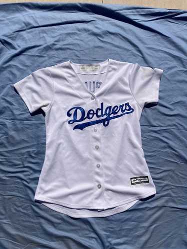 Women's Brooklyn Dodgers Jackie Robinson Majestic White Cool Base