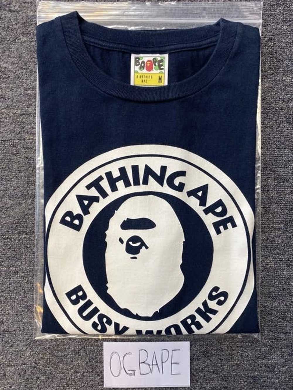 Bape Bape Busy Works Logo Tee - image 4