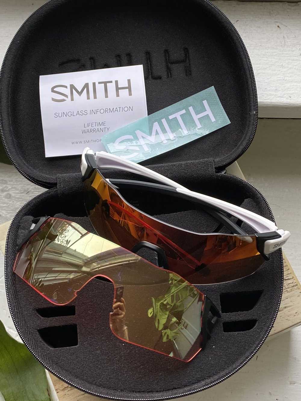 Smith Optics Smith Attack Sunglasses - Matte Whit… - image 2
