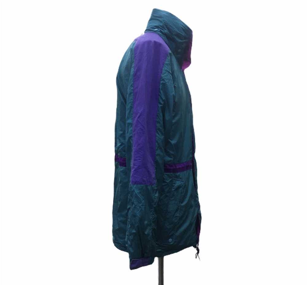 Montbell × Vintage Mont-bell waterproof hoodie zi… - image 3