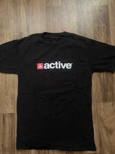 Active Black active tee