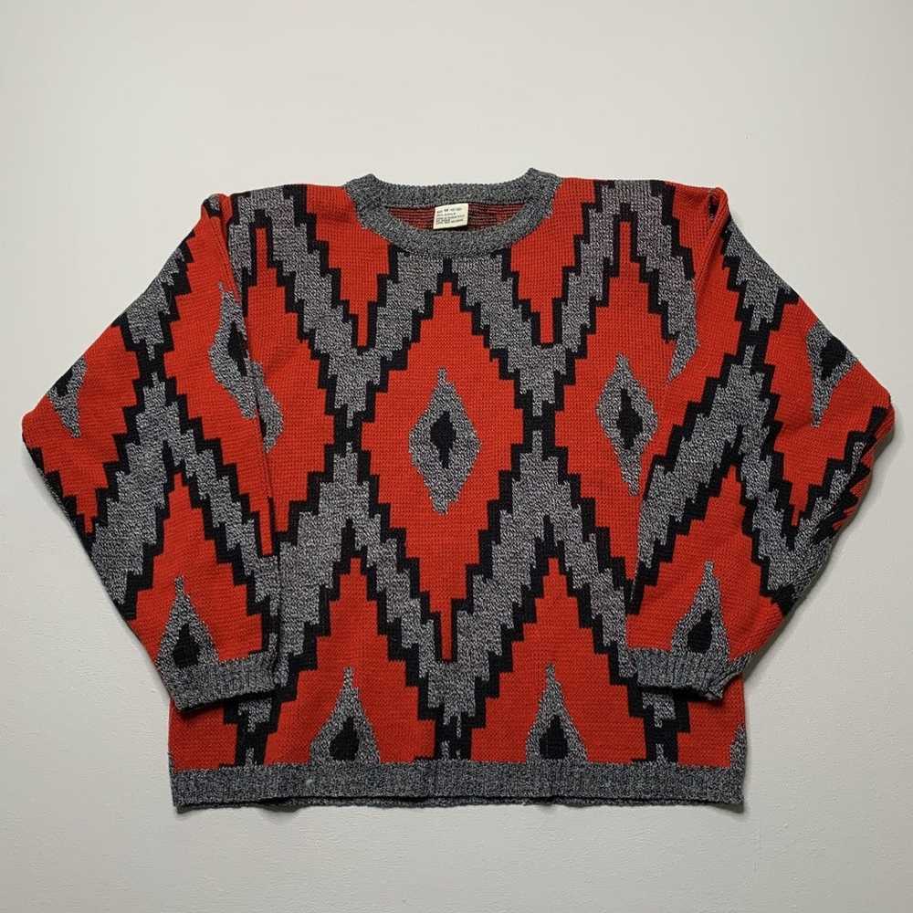 Streetwear × Vintage Vintage Abstract Geometric G… - image 1