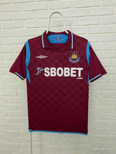 West Ham 2003/2004 Long Sleeve Home Shirt - Vintage Reebok Shirt