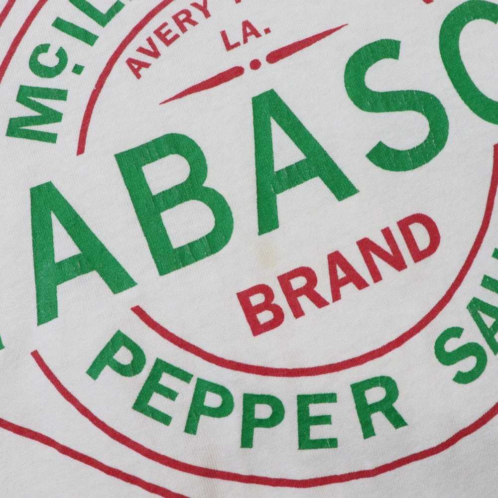Other Vintage Tabasco Hot Sauce T Shirt Size XL - image 3